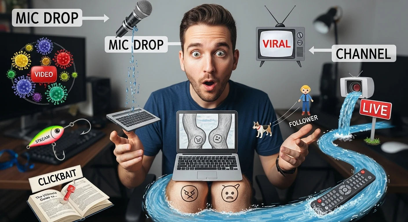 Clever Content Creator Wordplay
