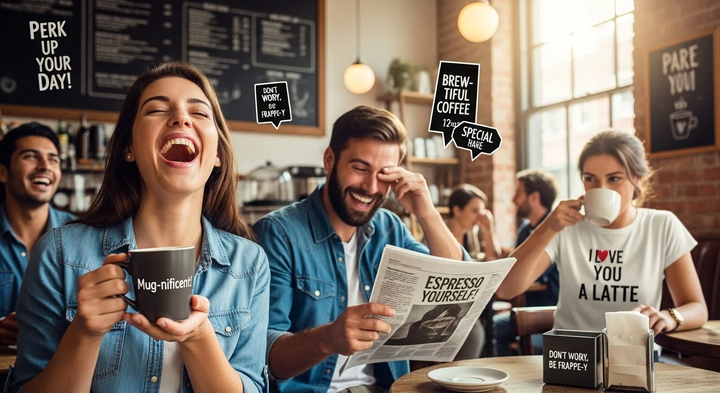 Introvert Cafe Puns