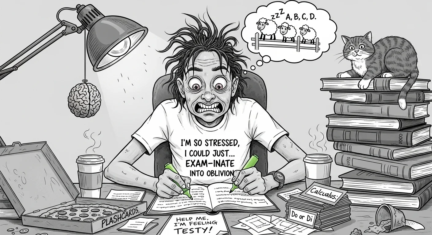 Night Before Exam Puns