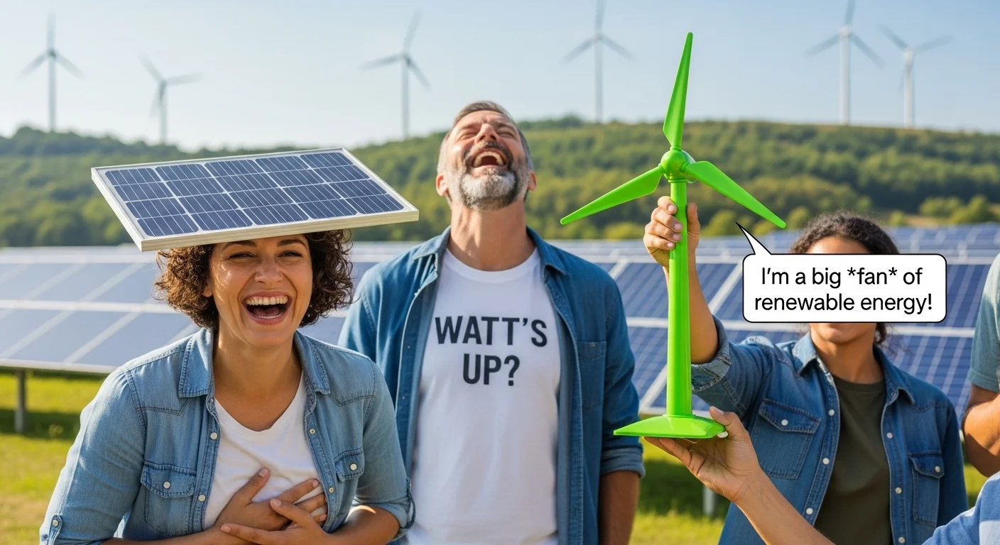 Short Green Energy Puns for Fast Laughs