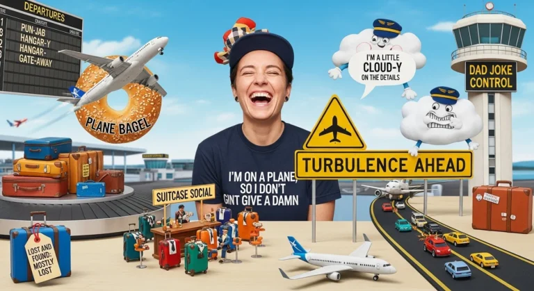 airport puns