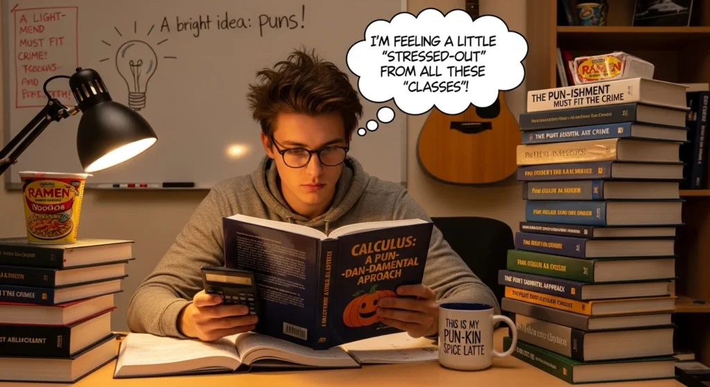 college life puns