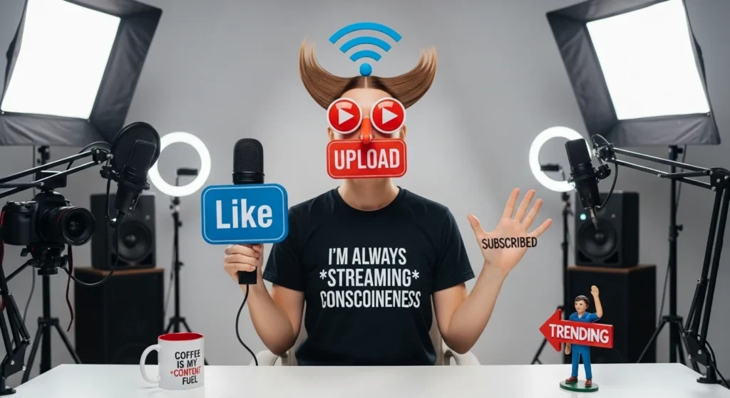 content creator puns