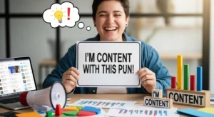 content marketing puns