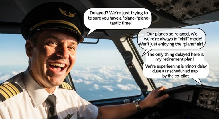 flight delay puns