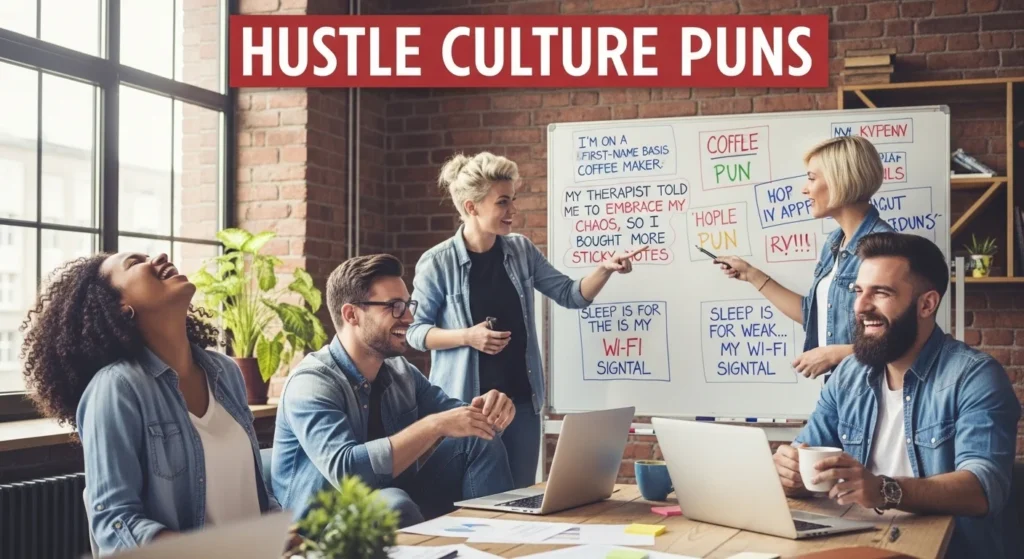hustle culture puns