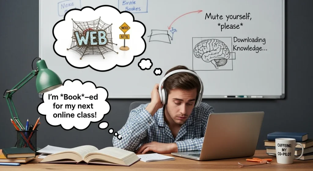 online learning puns