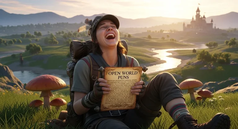 open world puns