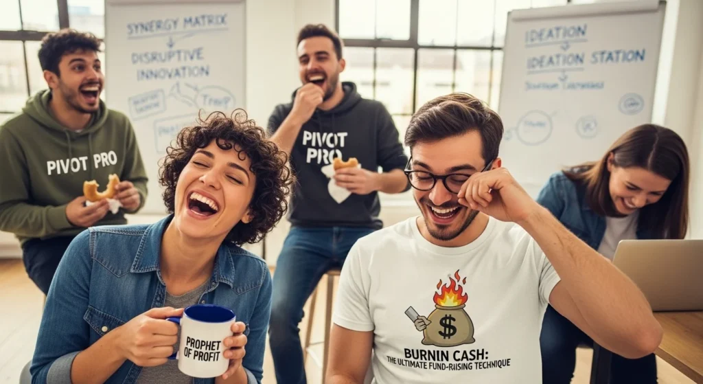 startup life puns