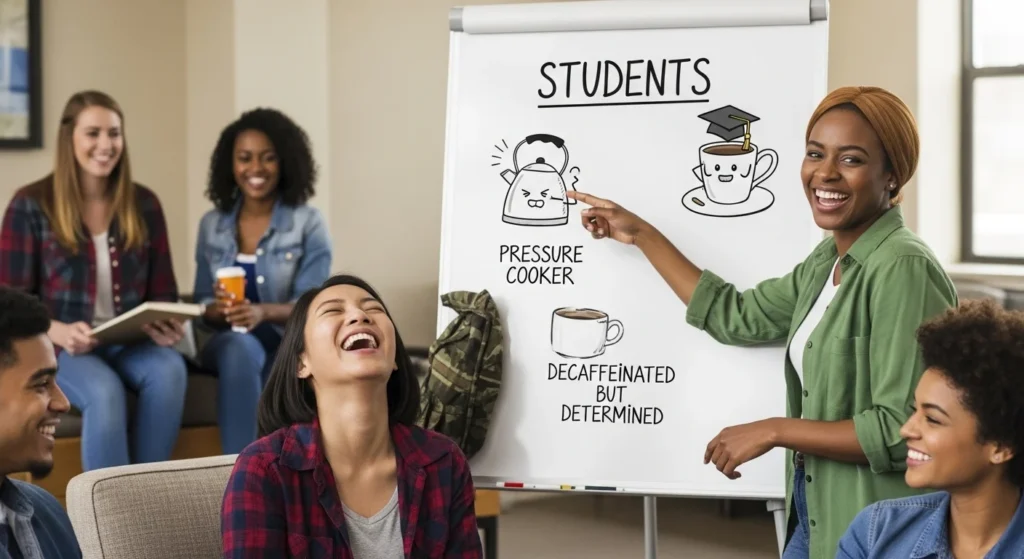 student life puns