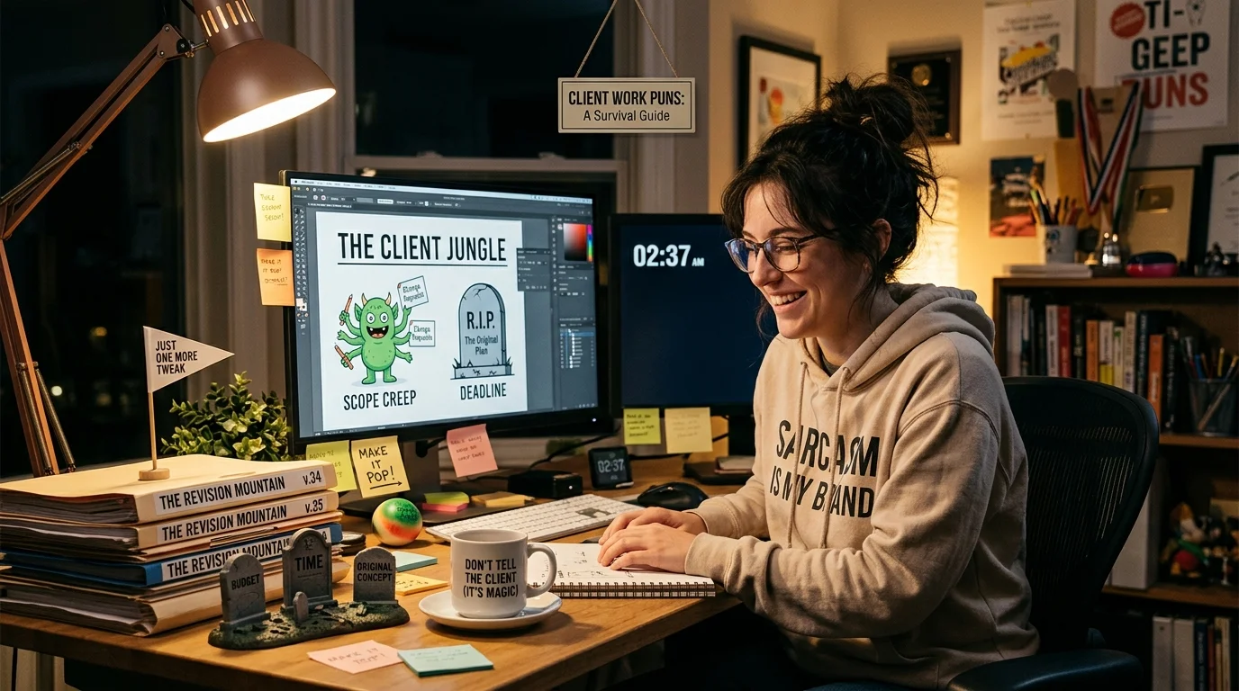 Client Deadline Jokes for Busy Creatives