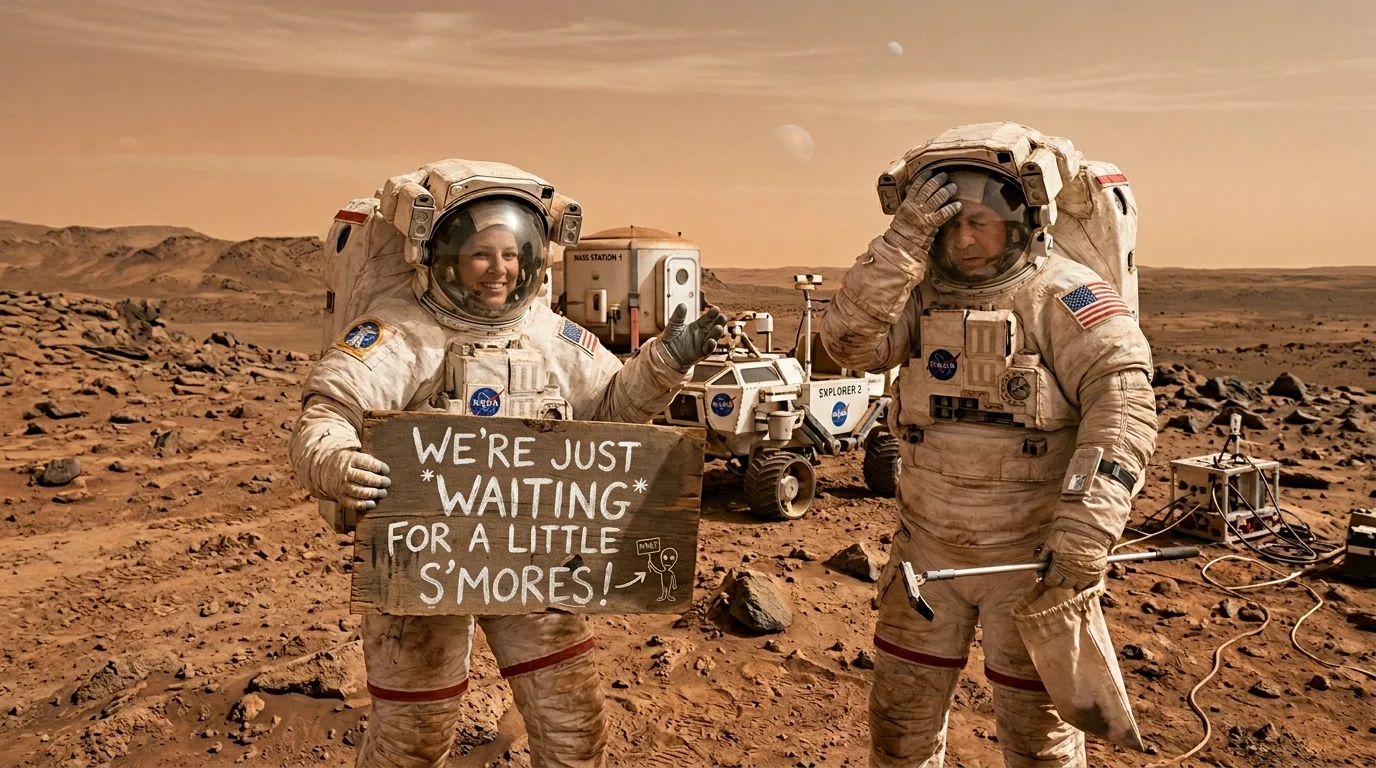 Cute Mars Mission Puns That Feel Cosmic