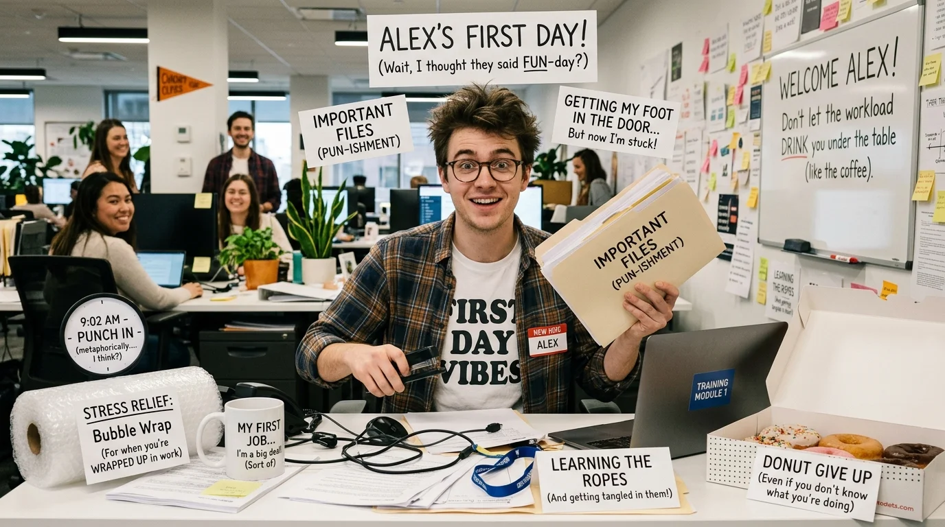 Funny First Day at Work Jokes