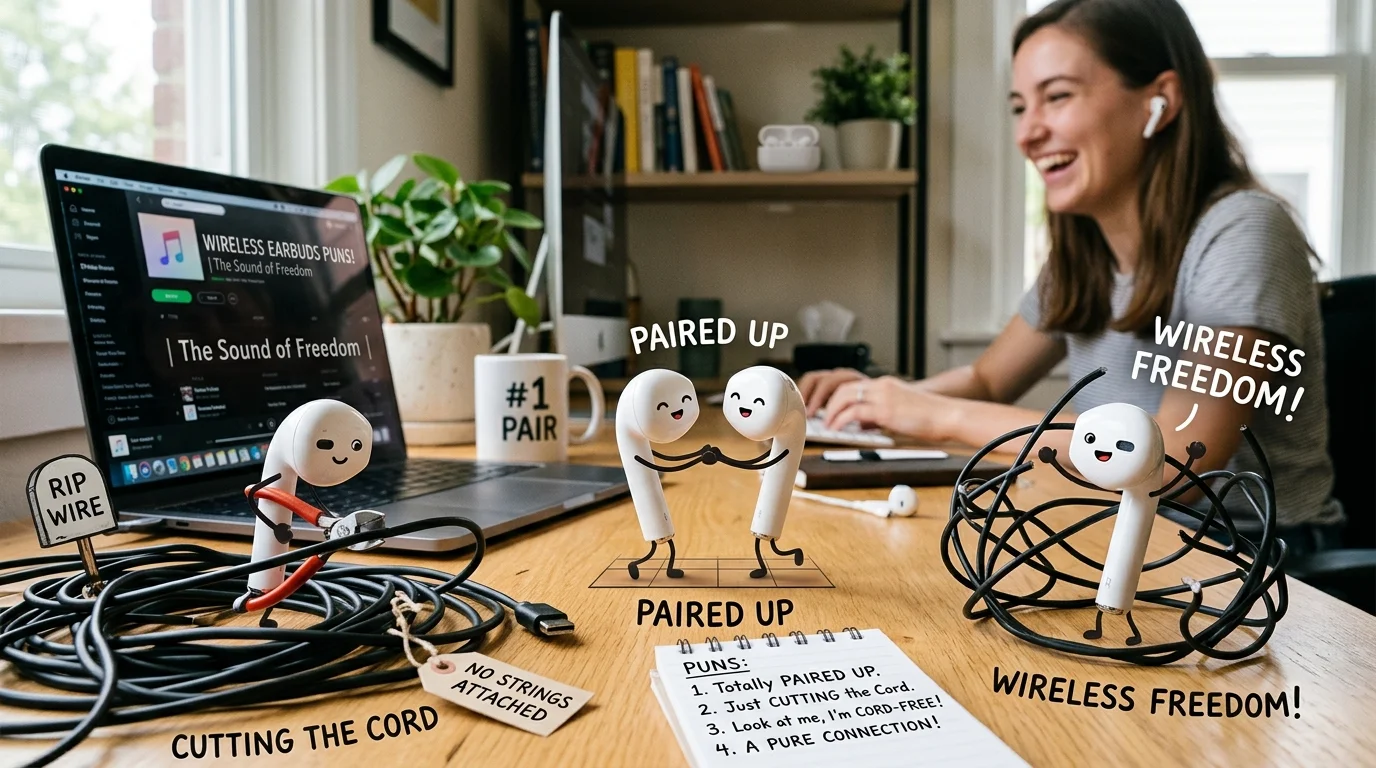 Funny Music Puns for Earbud Lovers