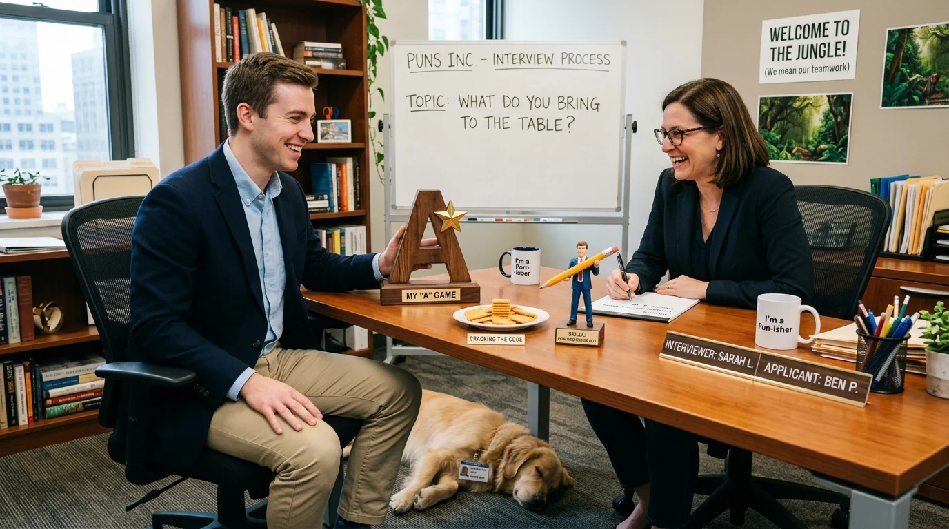 Nervous Interview Humor Puns