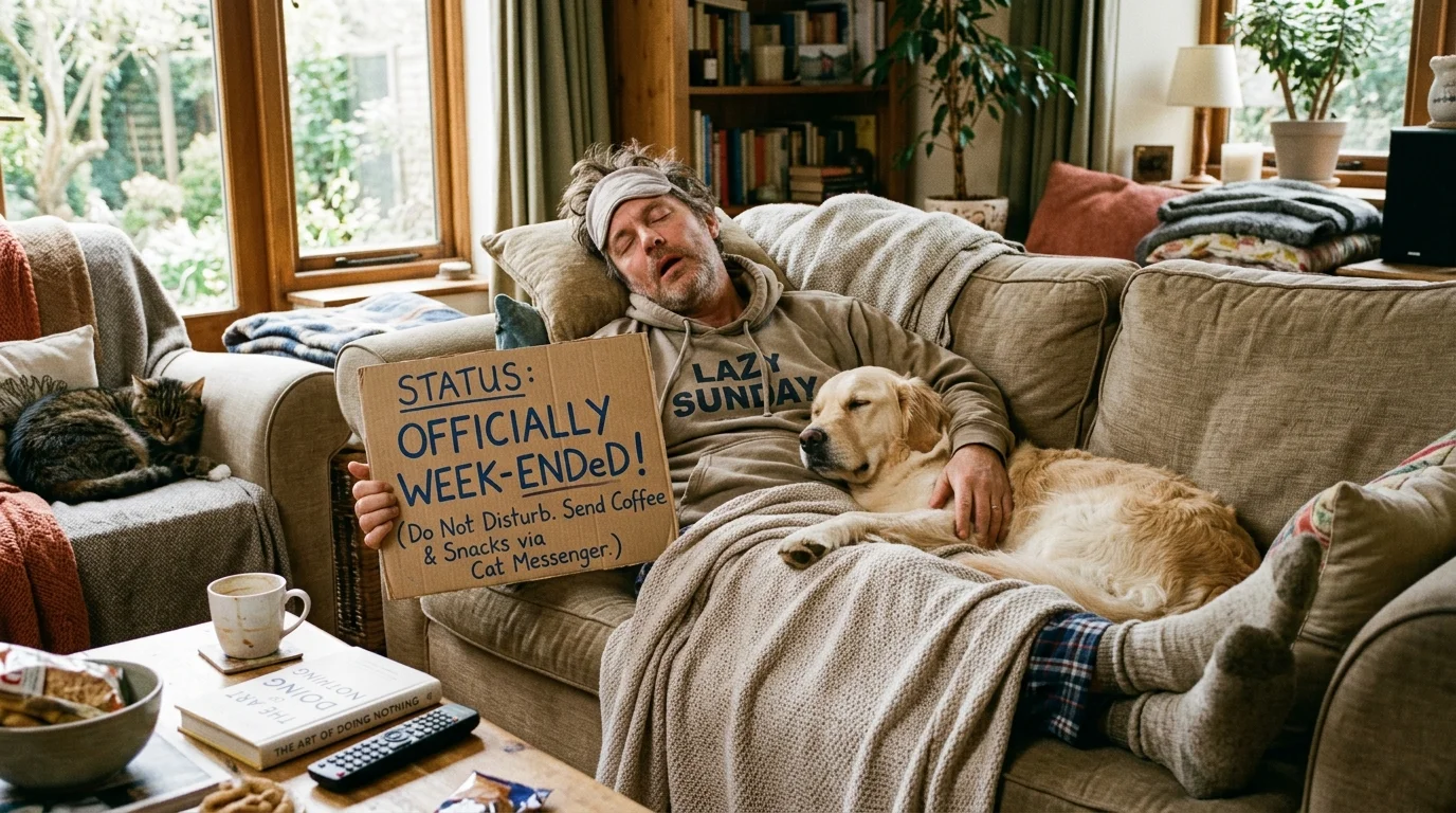 Sunday Vibes Humor for Lazy Legends
