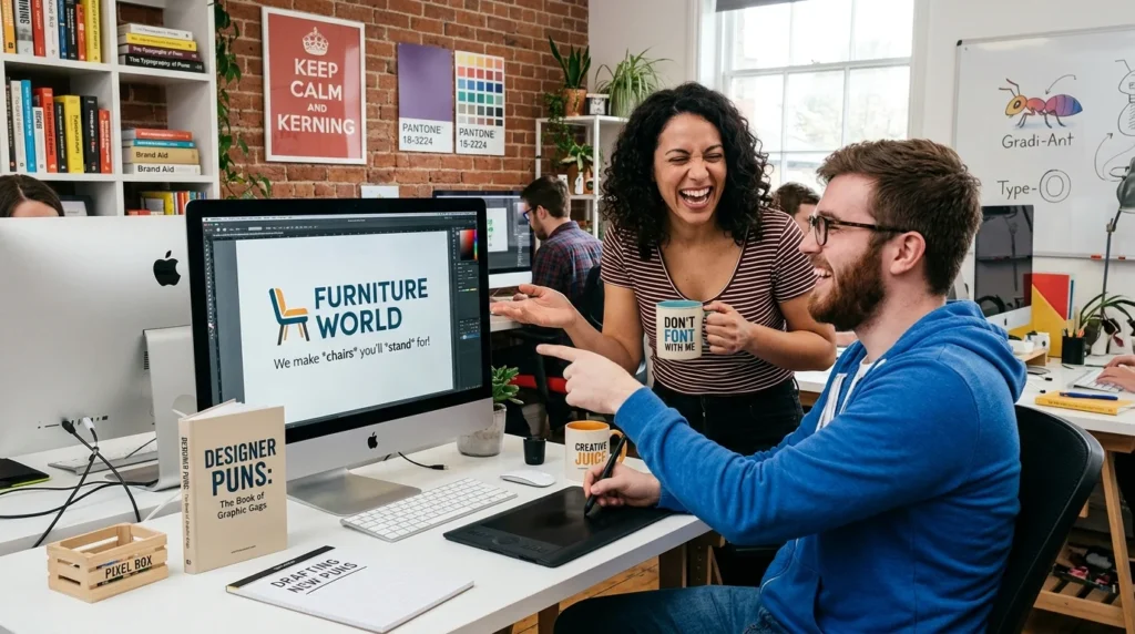 branding design puns