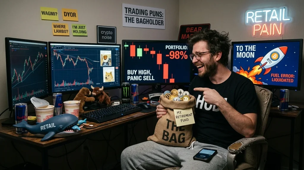 crypto trading puns