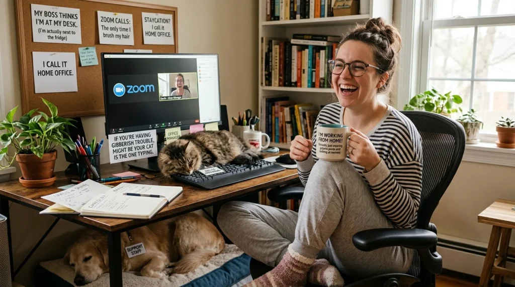 home office puns