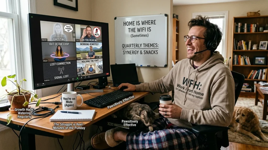 remote team puns