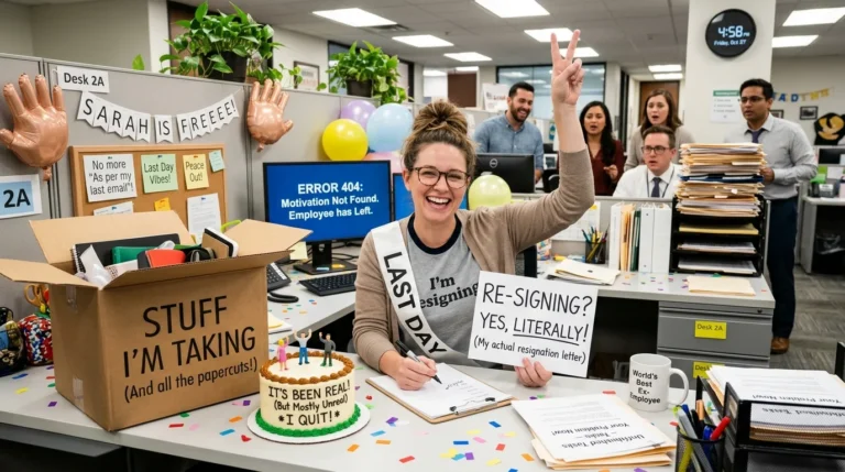 resignation puns