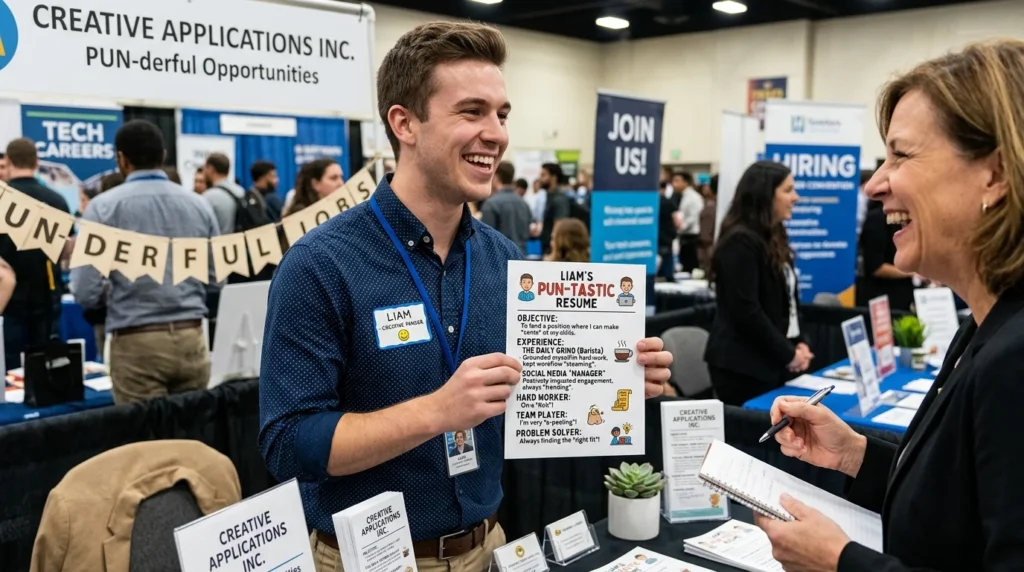 resume puns