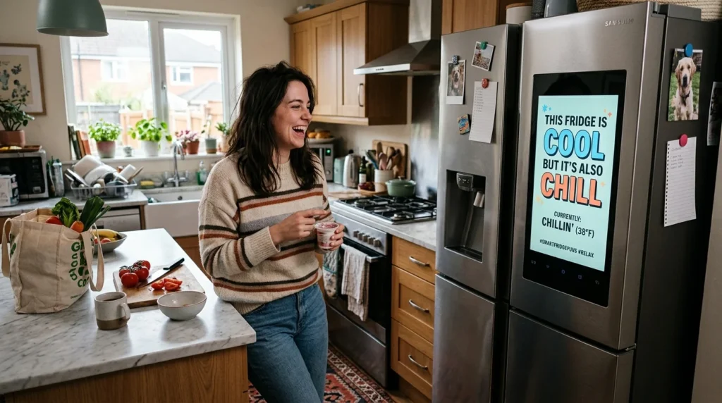 smart fridge puns