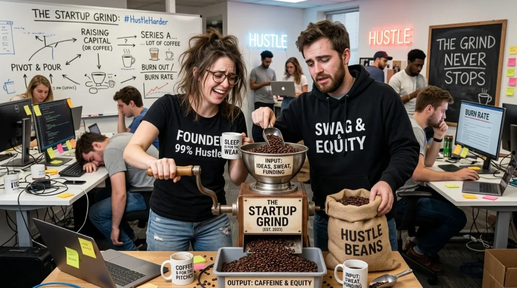 startup grind puns
