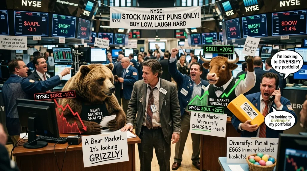stock market puns