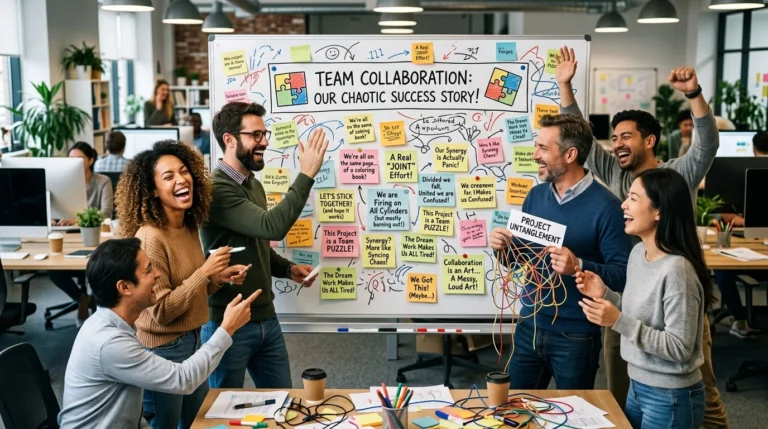 team collaboration puns