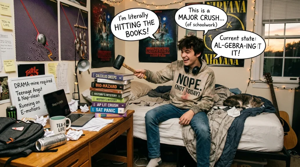 teen life puns