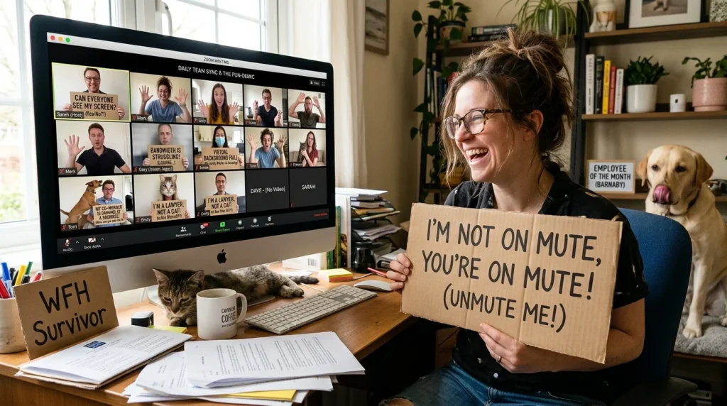 zoom meeting puns