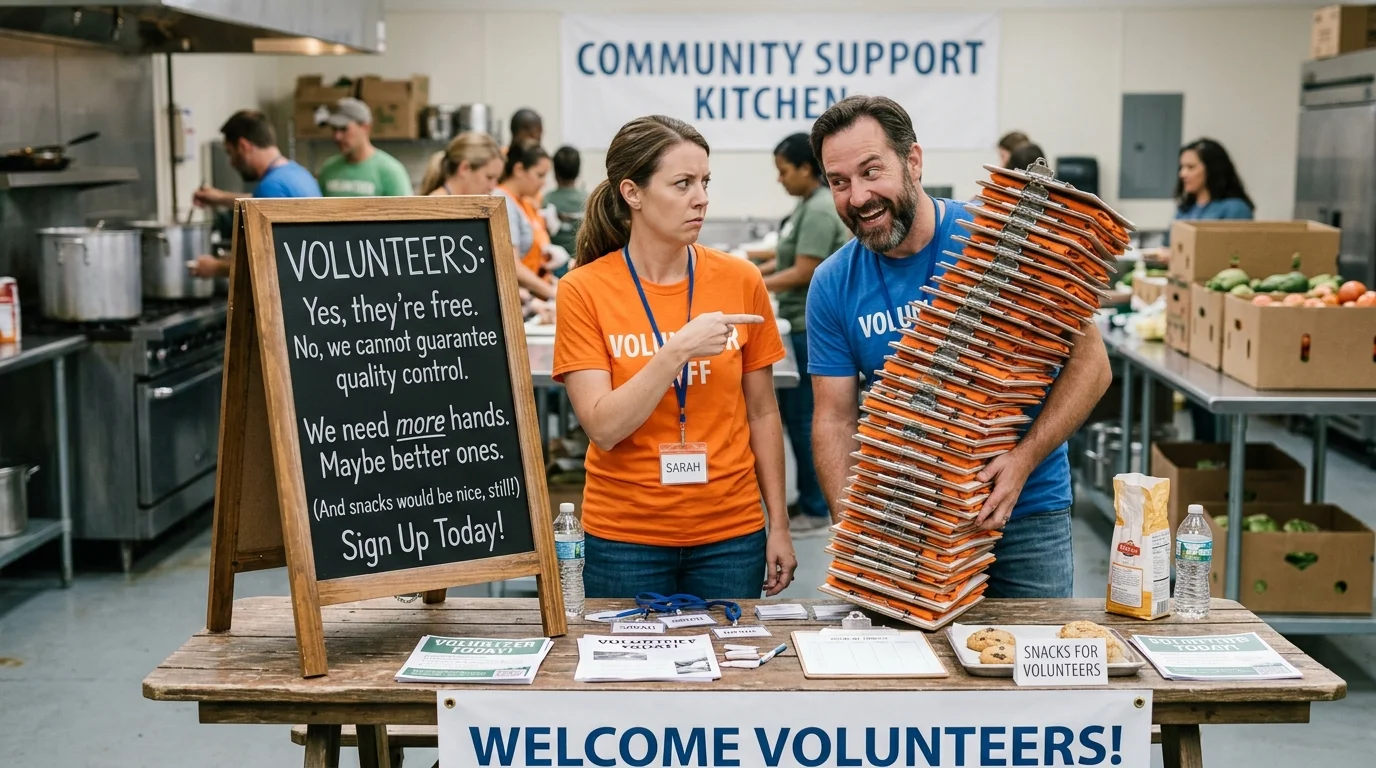 Funny Community Service Puns