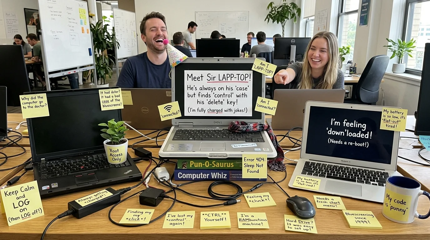 Funny Laptop Jokes That Feel Too Real