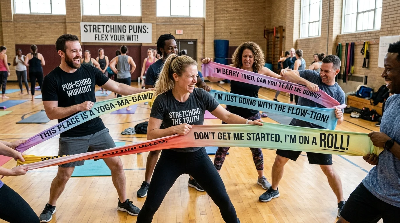 Funny Workout Stretching Jokes
