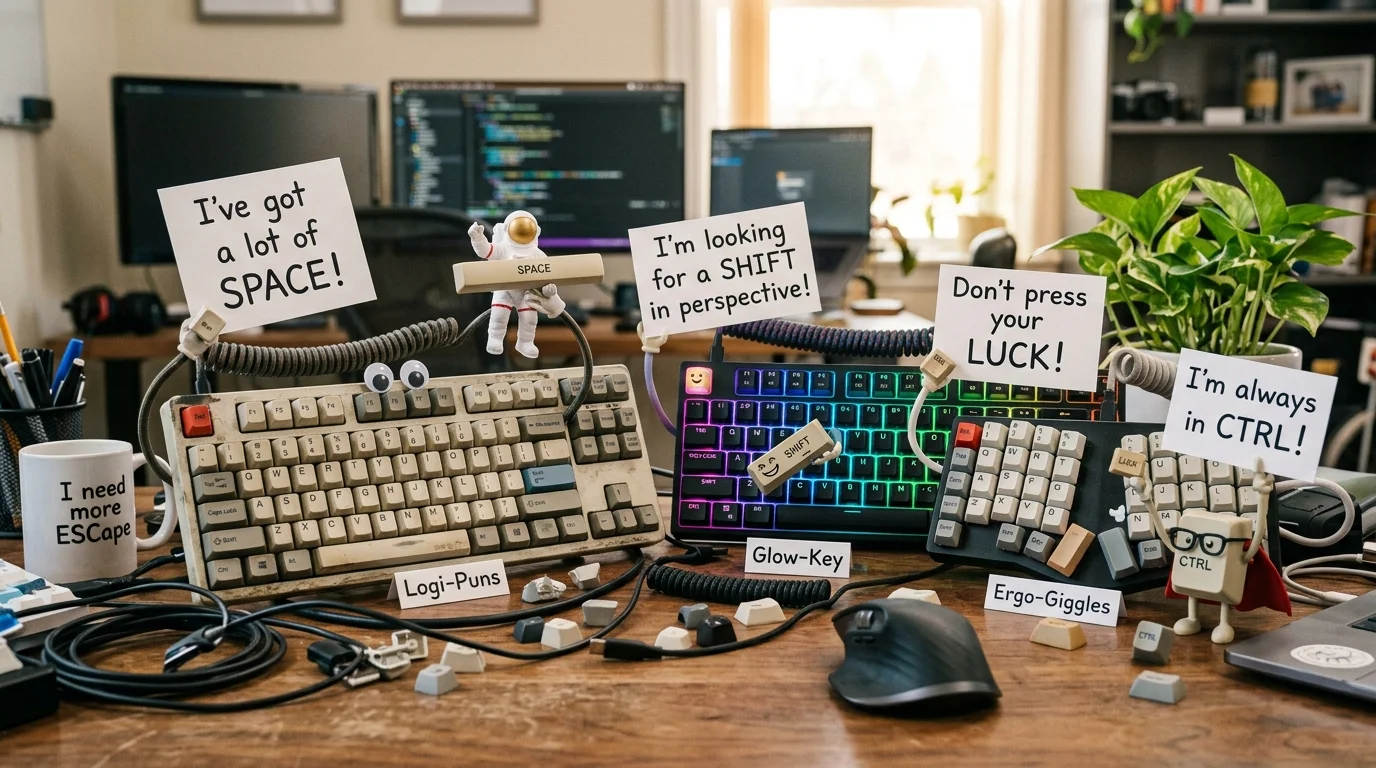 Keyboard Puns for TikTok & Reels