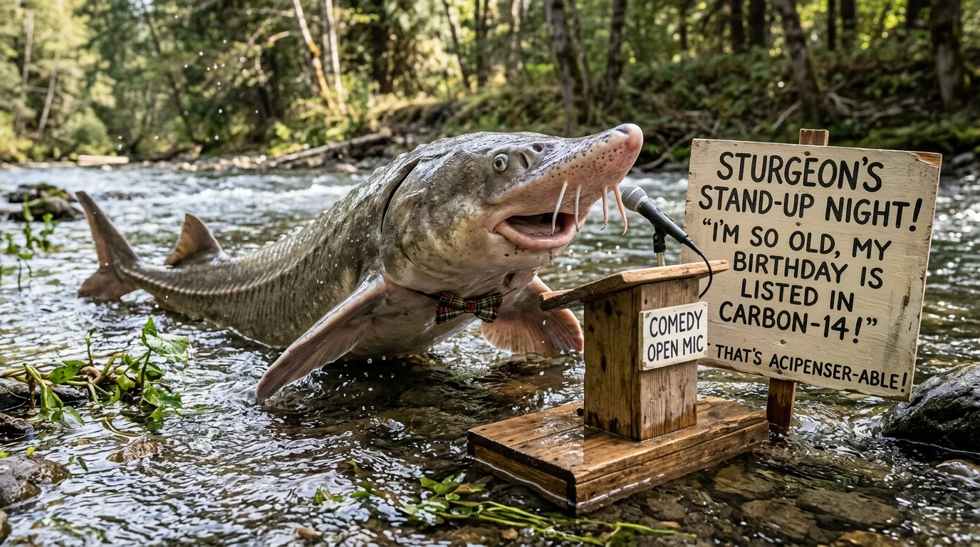 River Life Sturgeon Jokes