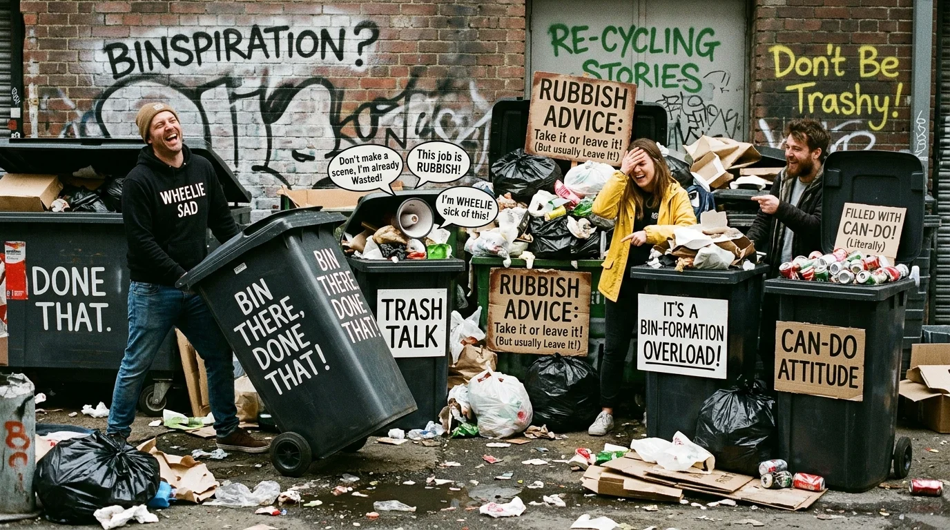 Rubbish Puns for Friends