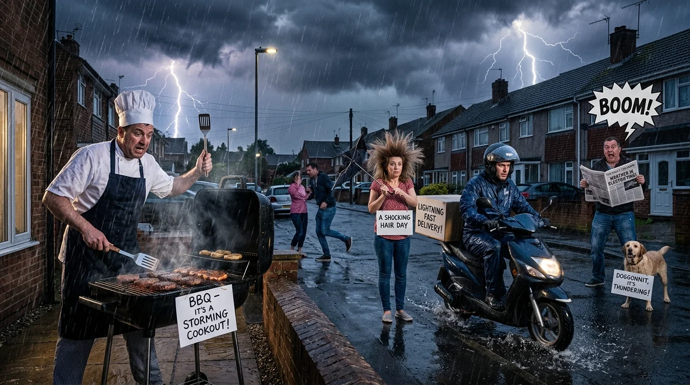 Thunderstorm Puns for Friends
