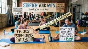 stretching puns