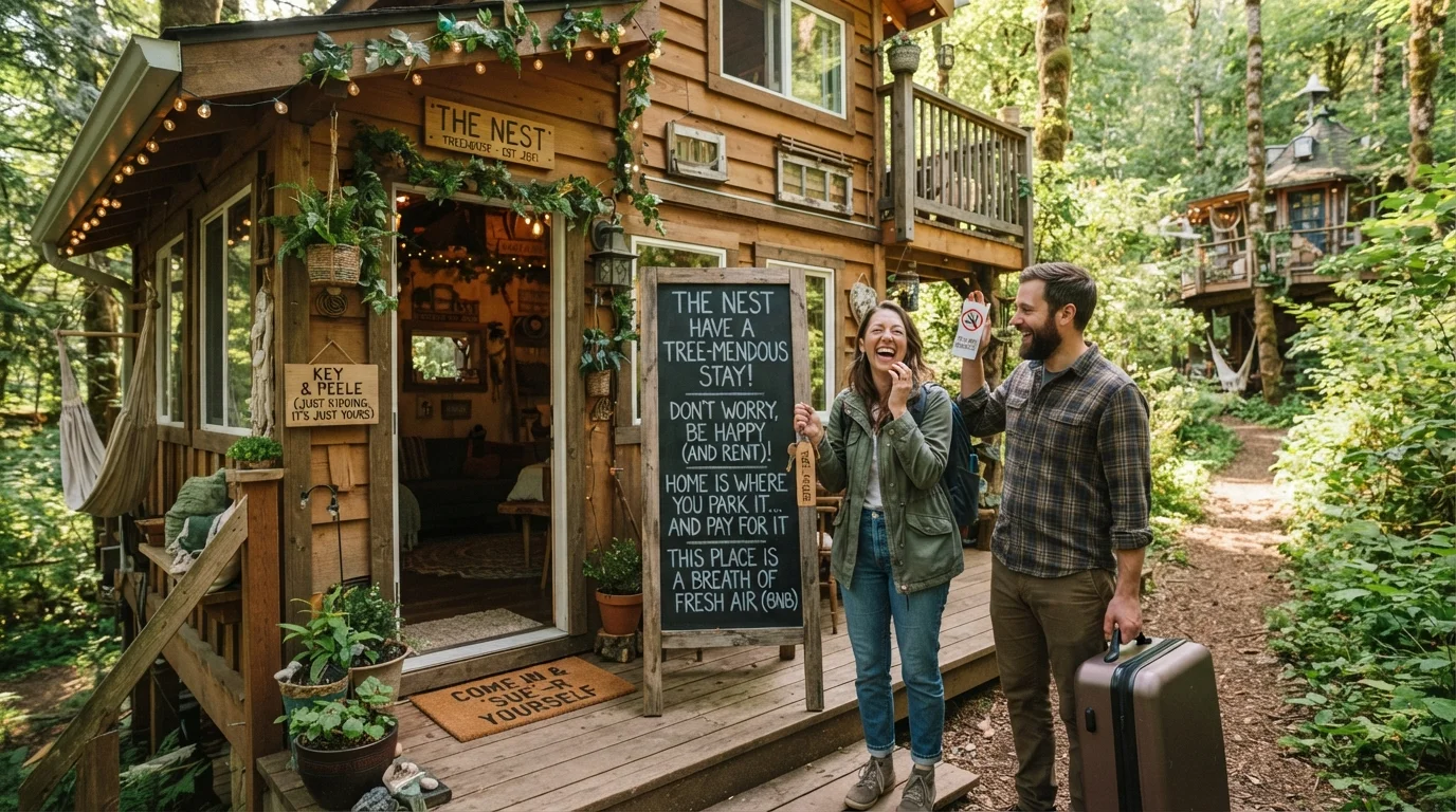 Airbnb Puns One Liners