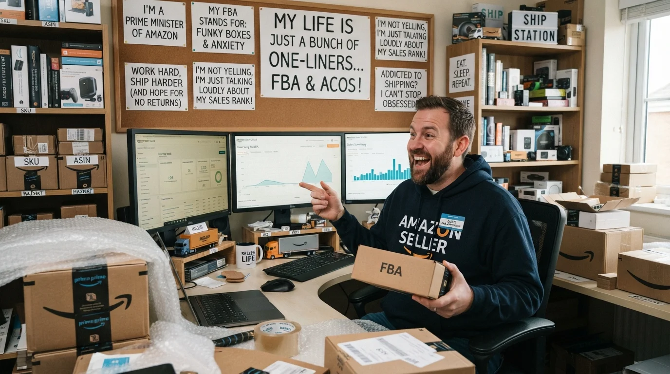 Amazon Seller Puns One Liners