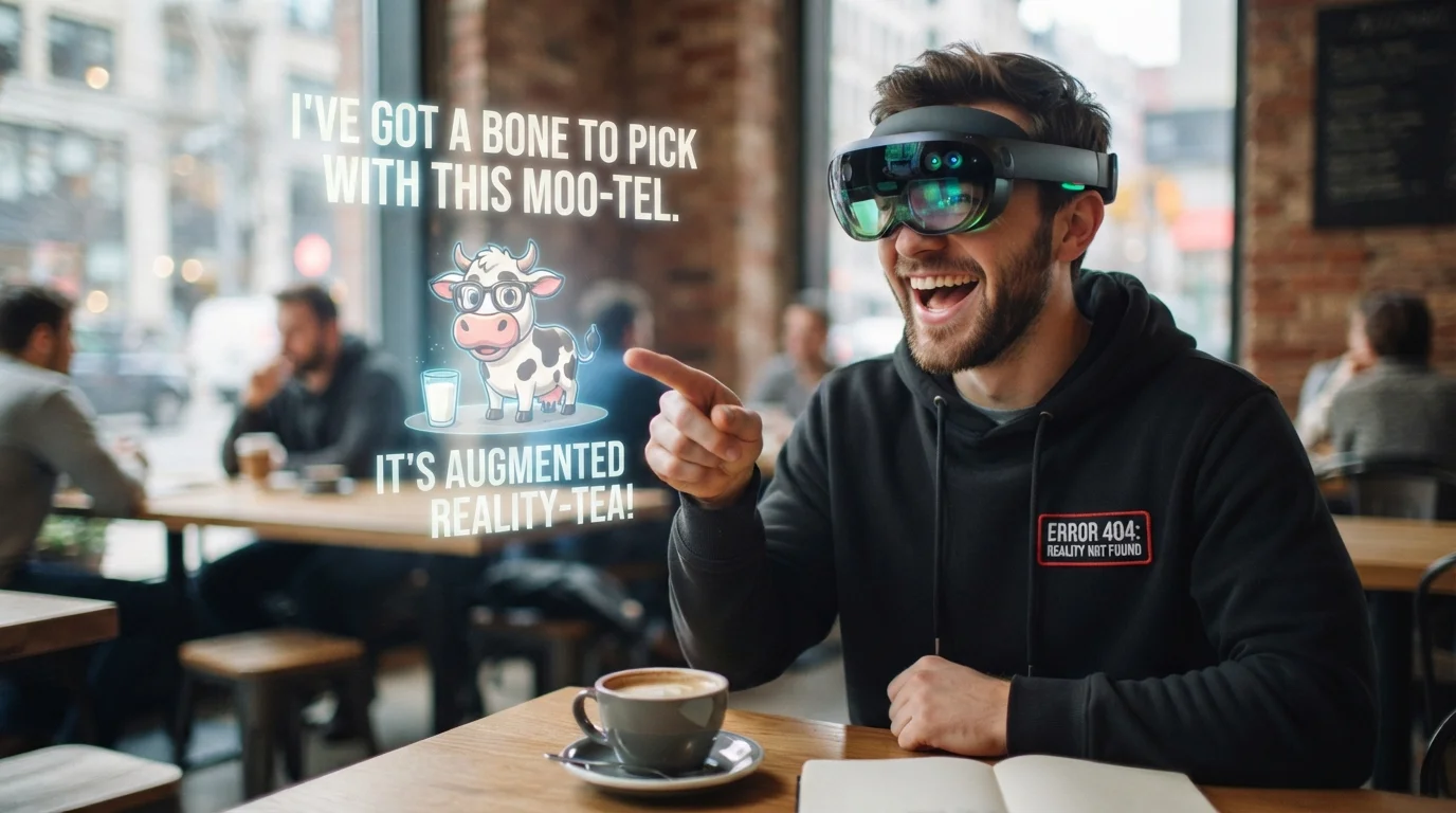 Augmented Reality Puns One Liners