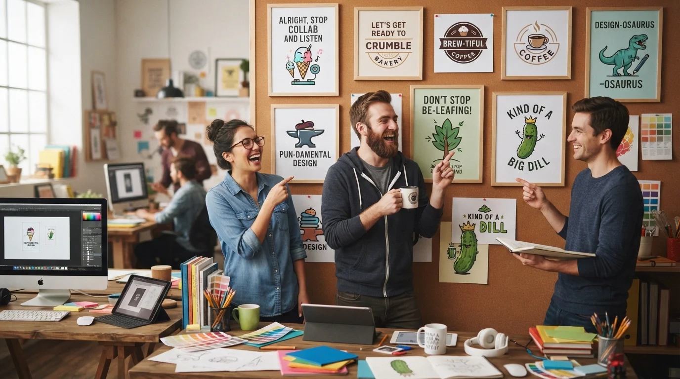 Creative Branding Design Puns