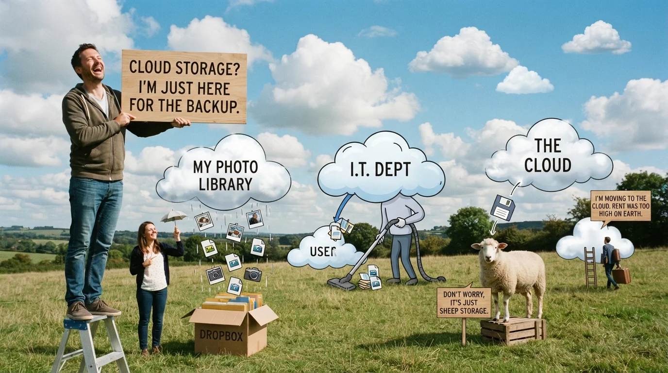Cute Cloud Storage Puns That Feel Light