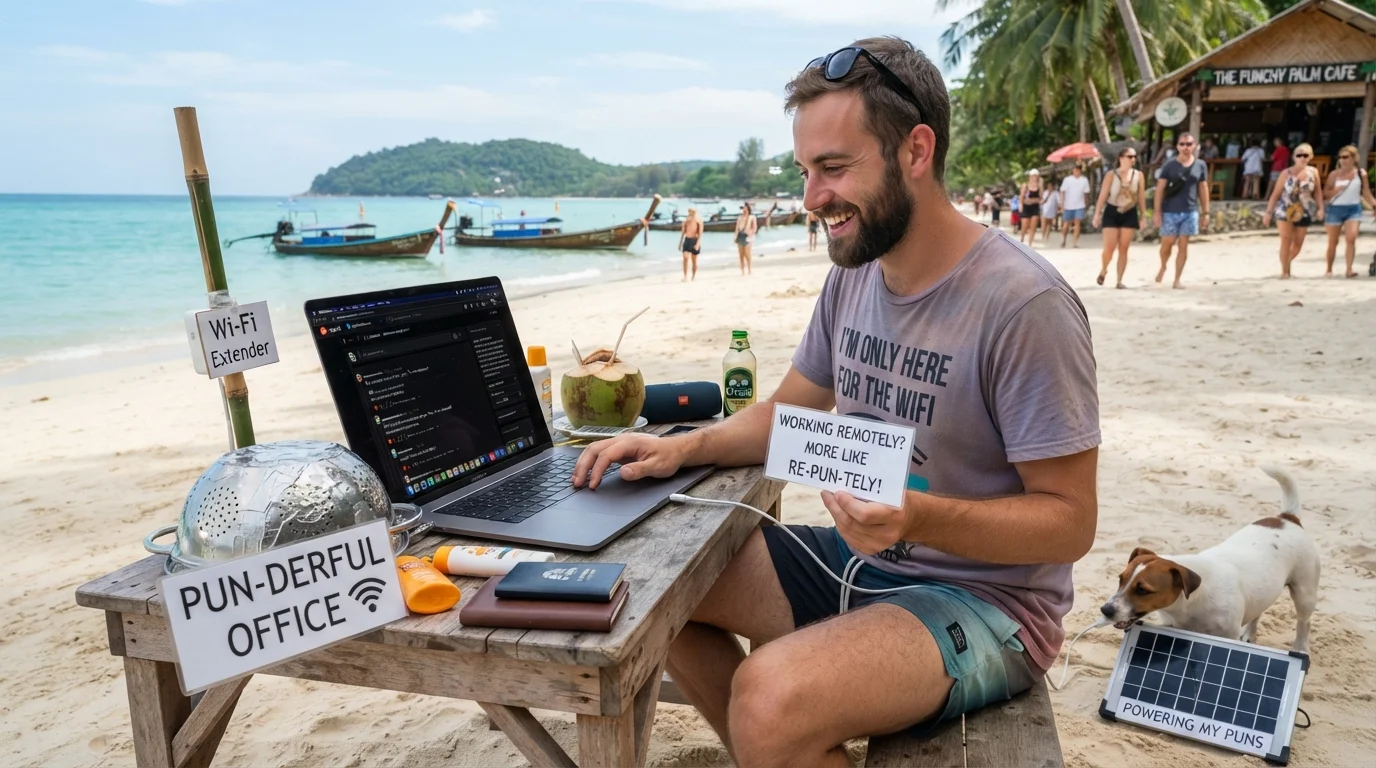 Digital Nomad Puns Reddit