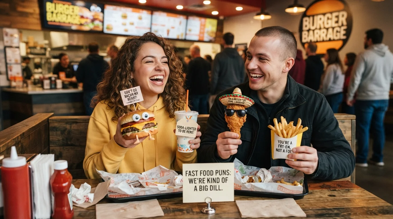Fast Food Puns One Liners