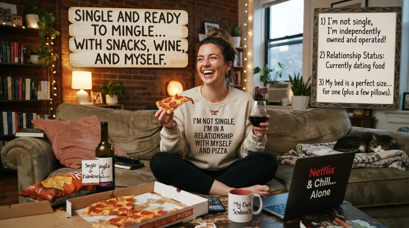 Funny Single Life Jokes That Feel Too Real