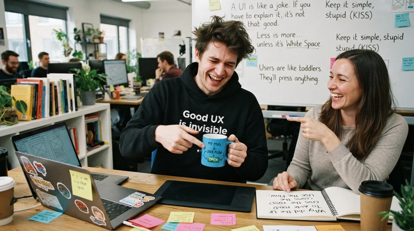 Funny UI UX Captions