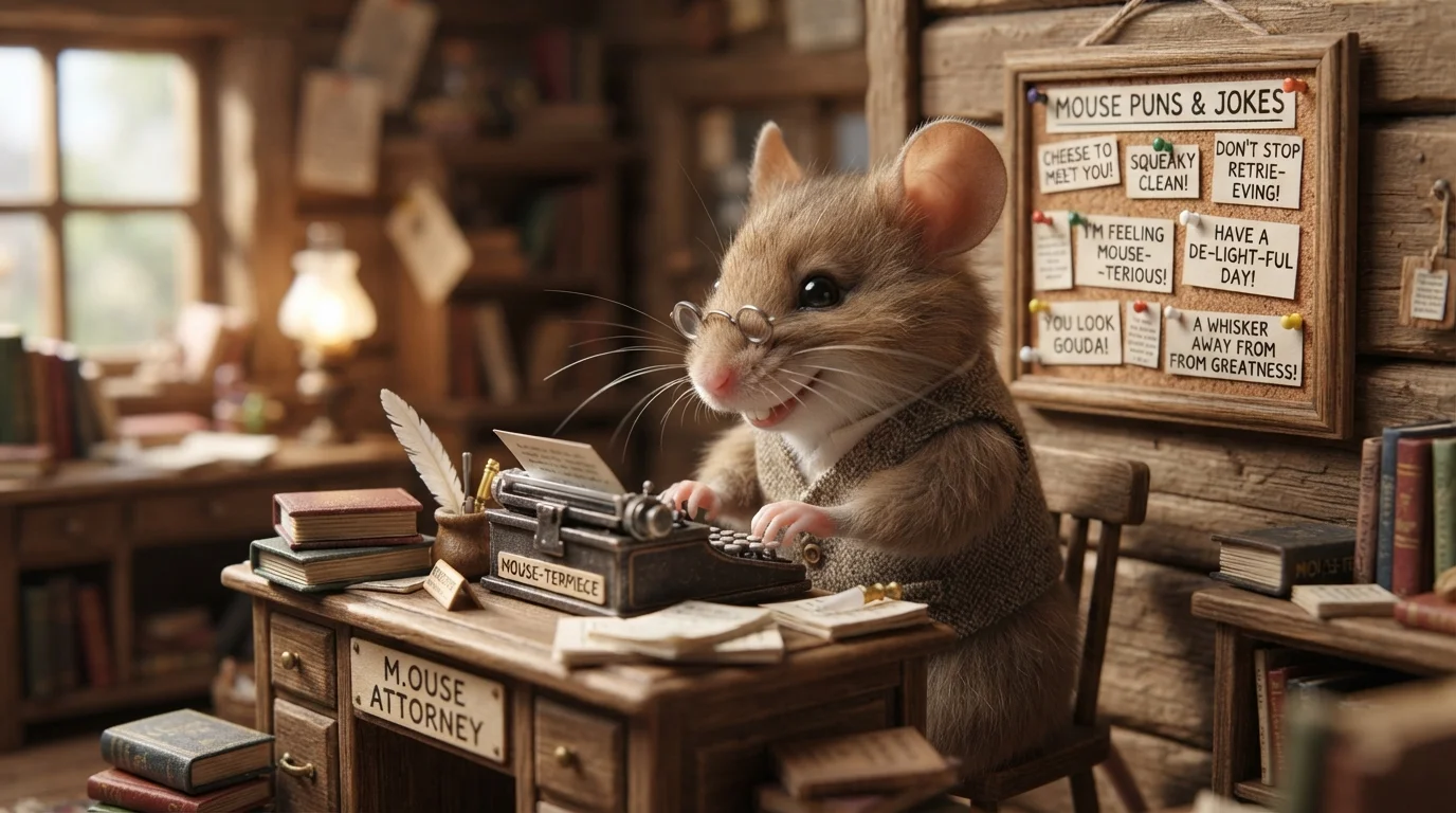 Mouse Puns One Liners